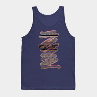 Fuzzy logic - pattern zigzag Tank Top